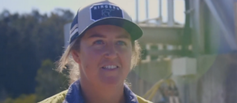 Team member, Amanda.