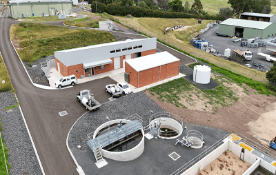 Bega Valley Water Treatment Plant.