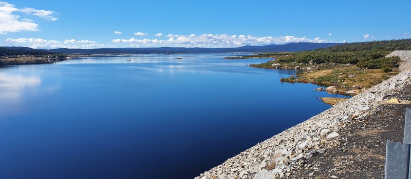 Copeton Dam on a sunny day
