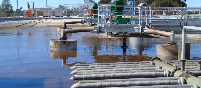 Hay Sewerage Treatment Plant.