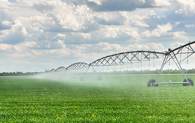 Crop irrigation