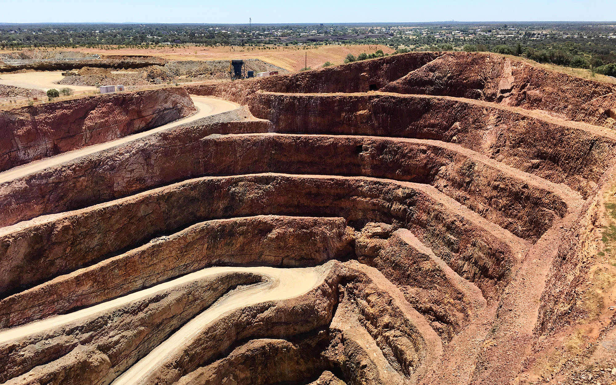 Copper mine.