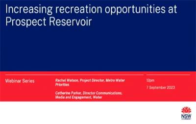 Prospect Reservoir webinar