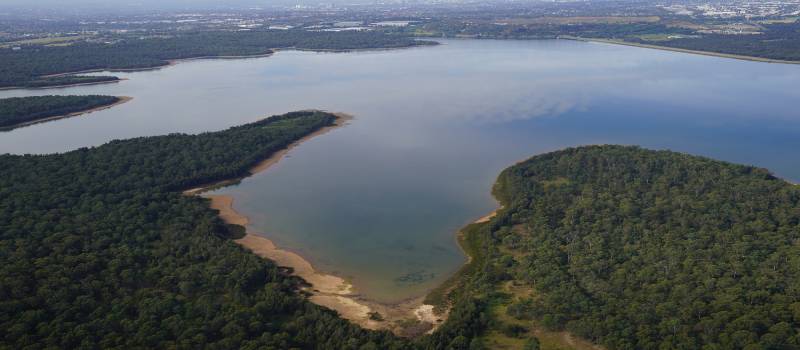Prospect Reservoir aerial