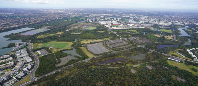 Helicopter photo of Sydney - Image credit: Vince Bucello