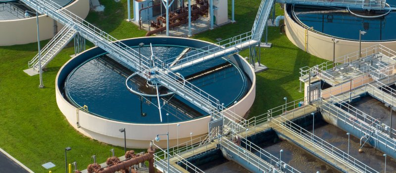 Water treatment plant.