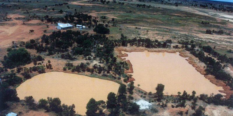 Dams near Ivanhoe