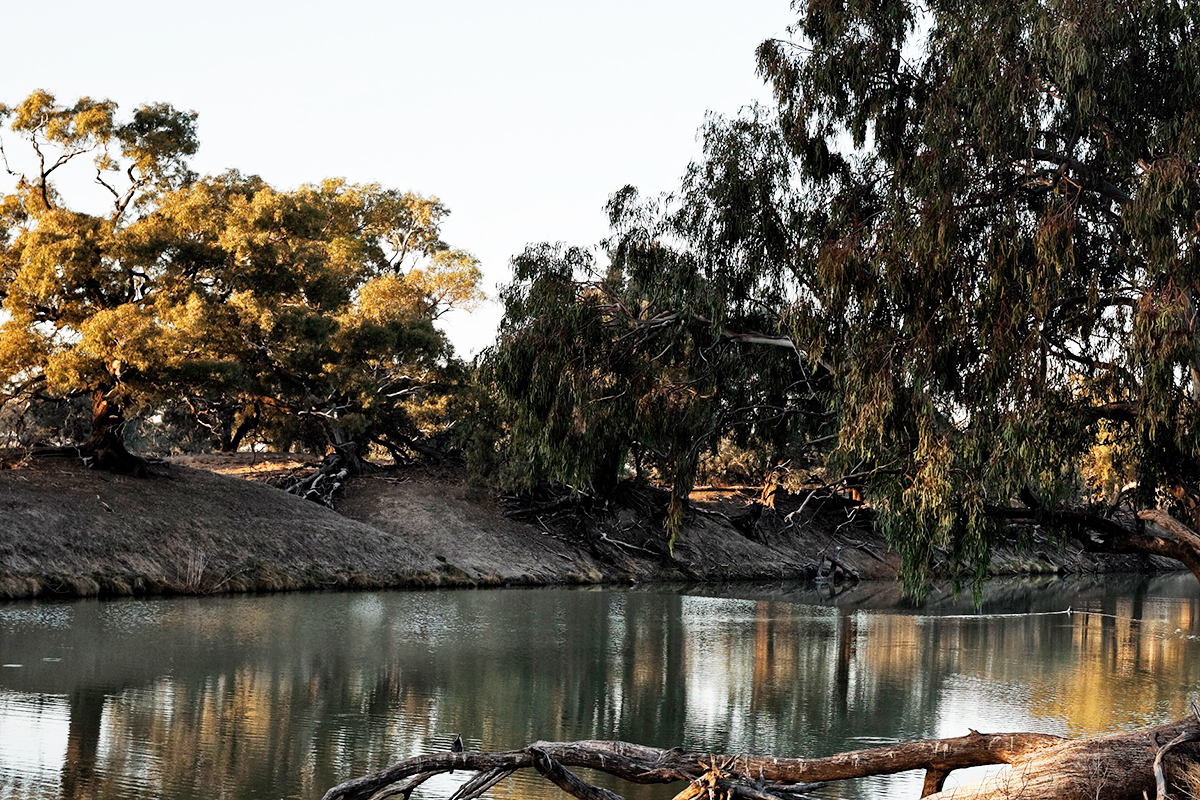 River in western region 