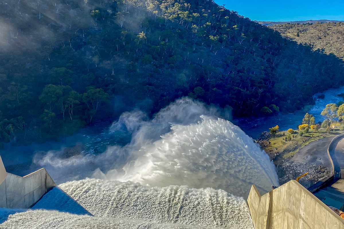 Snowy River flows