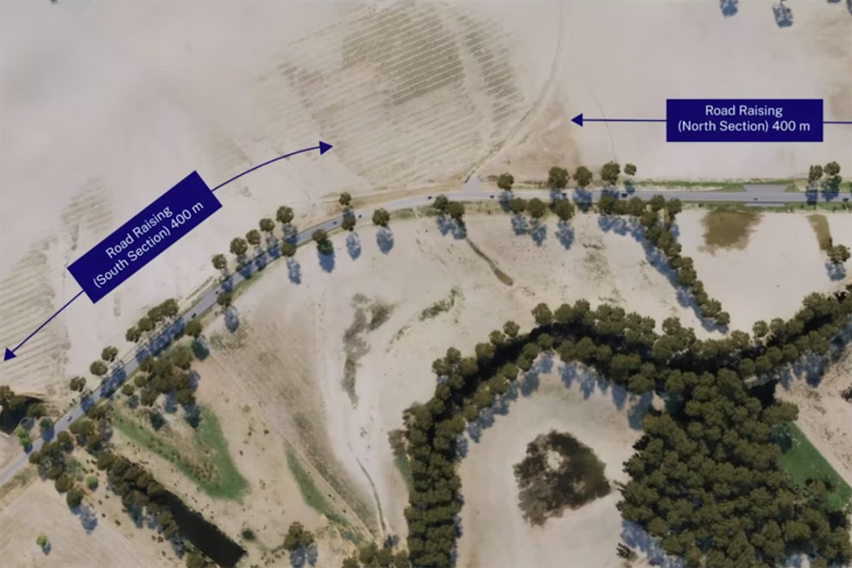 Map of Mundowy Lane.
