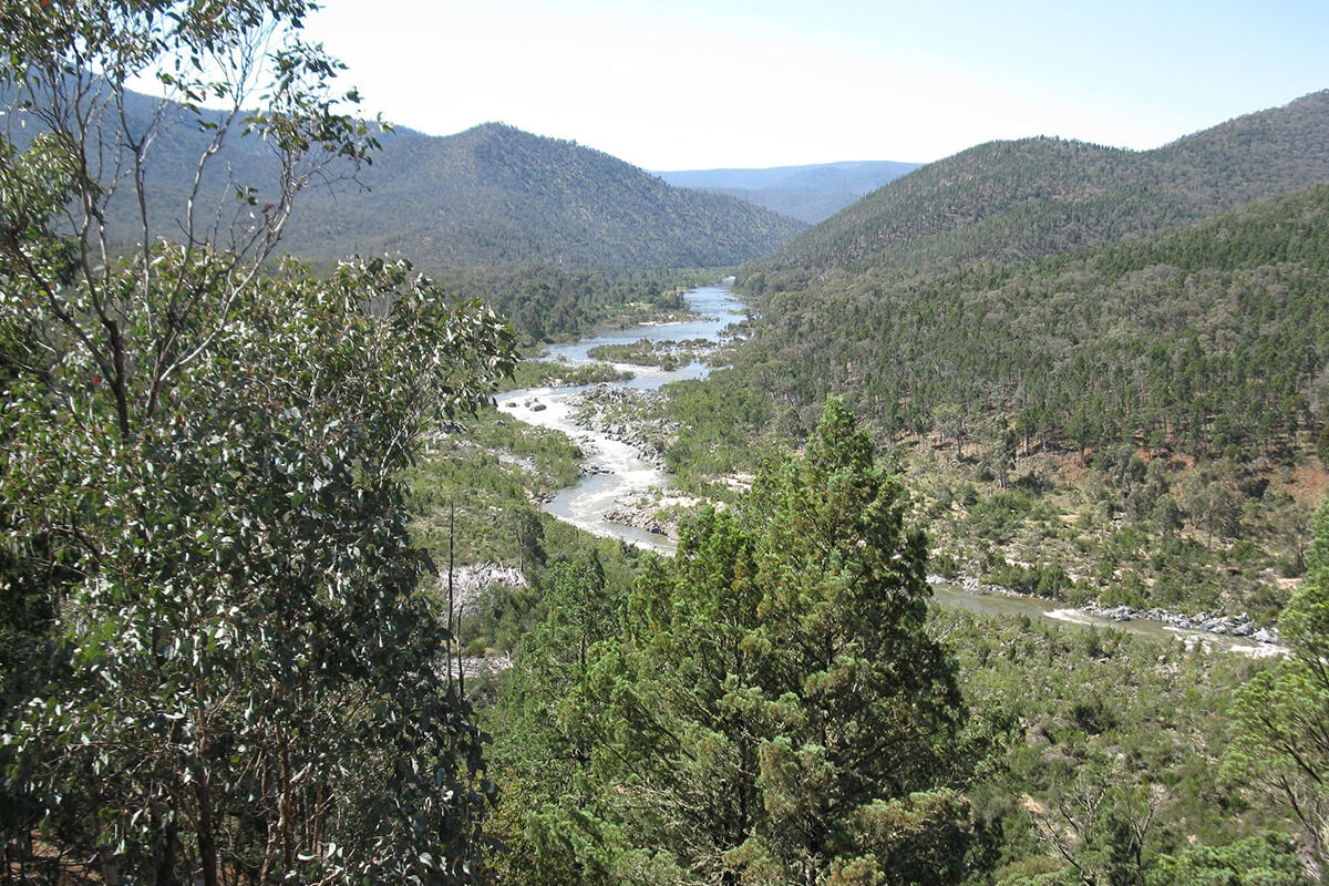 Snowy River under normal flow 